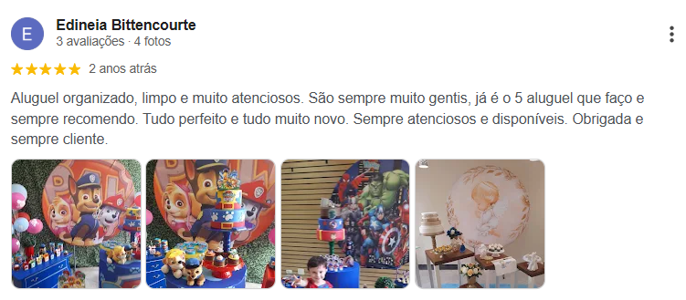 Avaliação Google - Edinei Bittencourt